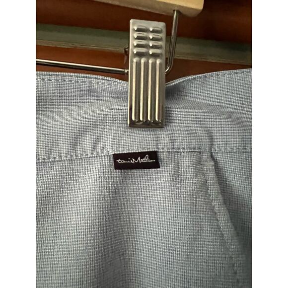 Travis Mathew Men's Beck Performance Golf Shorts 9.5" Inseam Blue Size 34 - Picture 5 of 11